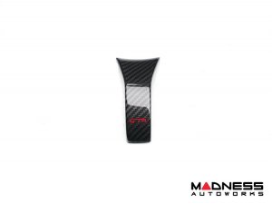 Alfa Romeo Stelvio Steering Wheel Trim - Carbon Fiber - Lower Decal Trim - QV Model - 2020+ models - GTA